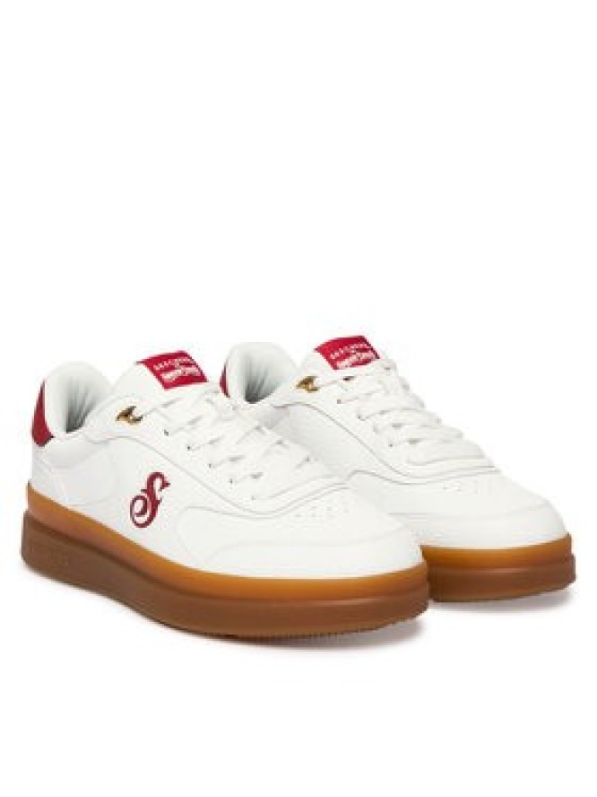 Skechers Sneakersy Snoop Dogg Courtside Urban 251200/WRD Biały