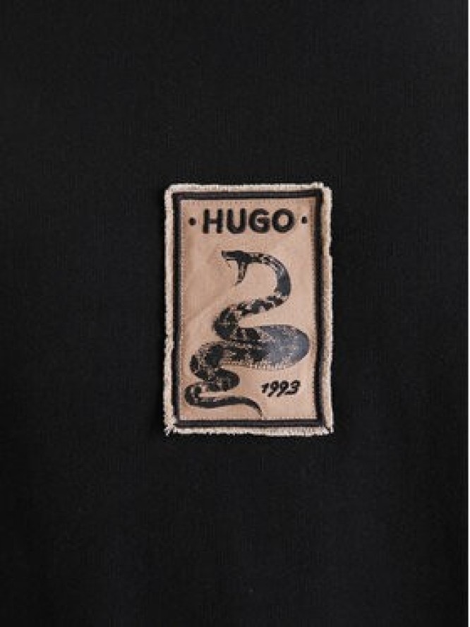 HUGO T-Shirt Dobul 50558407 Czarny Relaxed Fit
