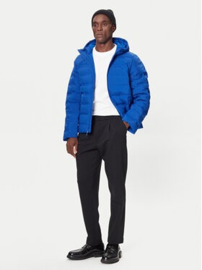 Calvin Klein Kurtka puchowa LV04LD521G Niebieski Regular Fit