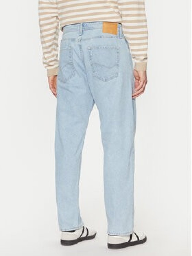 Jack & Jones Jeansy Eddie 12252646 Niebieski Loose Fit