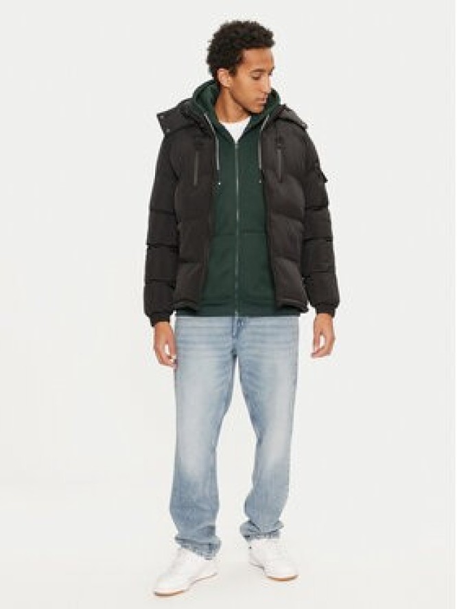 Brave Soul Kurtka zimowa MJK-BROCKHALLCRI Czarny Regular Fit