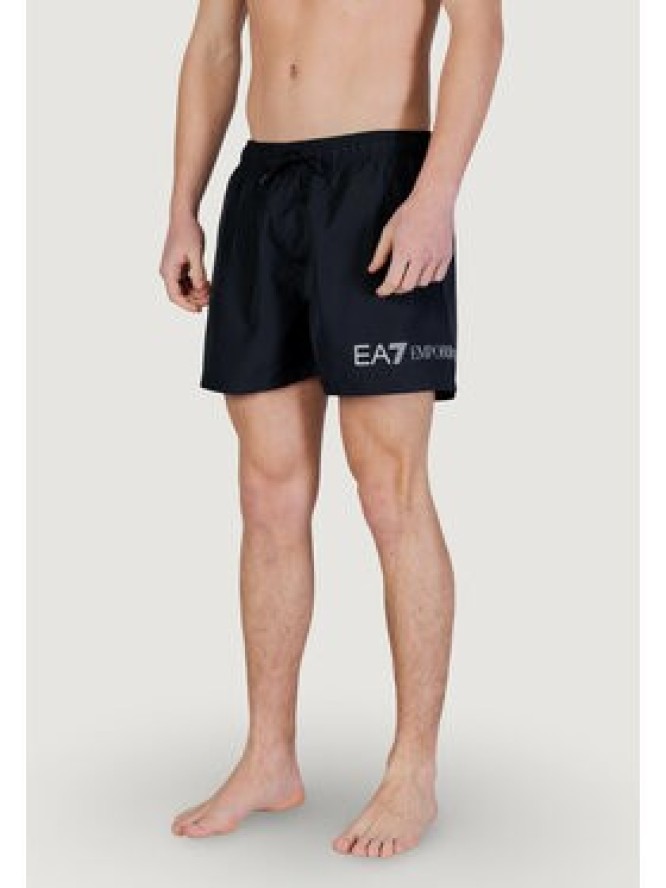 EA7 Emporio Armani Szorty kąpielowe 7M002000 AF13049 MC026 Czarny Regular Fit