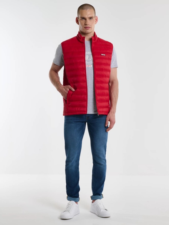 Jeansy męskie skinny niebieskie Deric 303