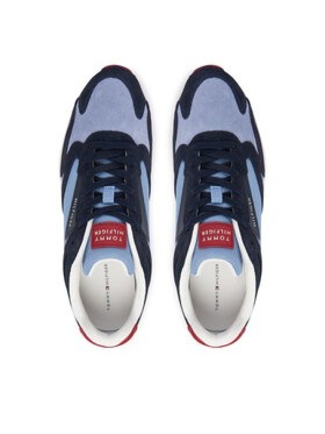 Tommy Hilfiger Sneakersy Outdoor Runner FM0FM05945 Niebieski