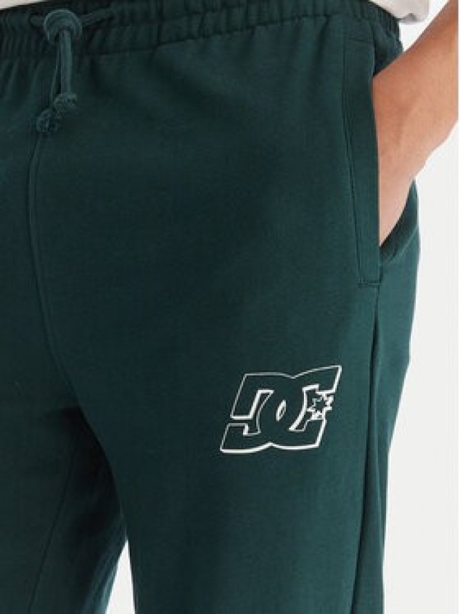 DC Shoes Spodnie dresowe ADYFB03072 GTP0 Zielony Regular Fit