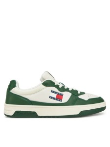 Tommy Jeans Sneakersy (New) Tjm Cupsole Leather Ess EM0EM01443 Biały