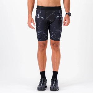 Mężczyzna legginsy do biegania i trailu TERRARUN TIGHT