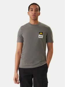 BOSS T-Shirt Plain 50556023 Szary Regular Fit