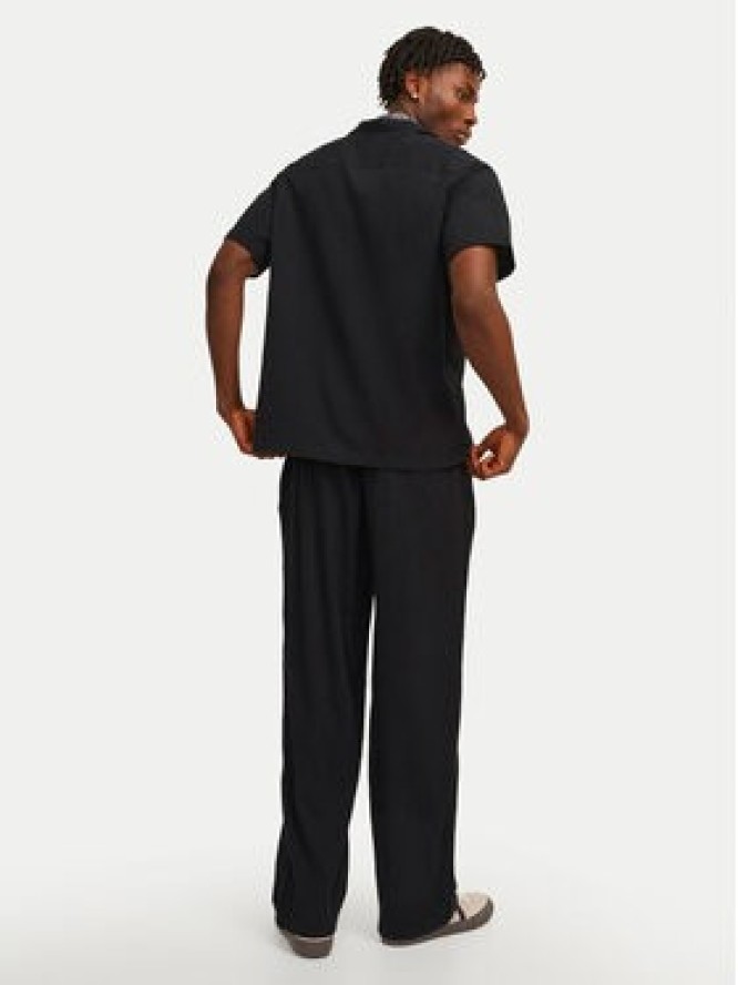 Jack & Jones Koszula Luke 12255781 Czarny Relaxed Fit