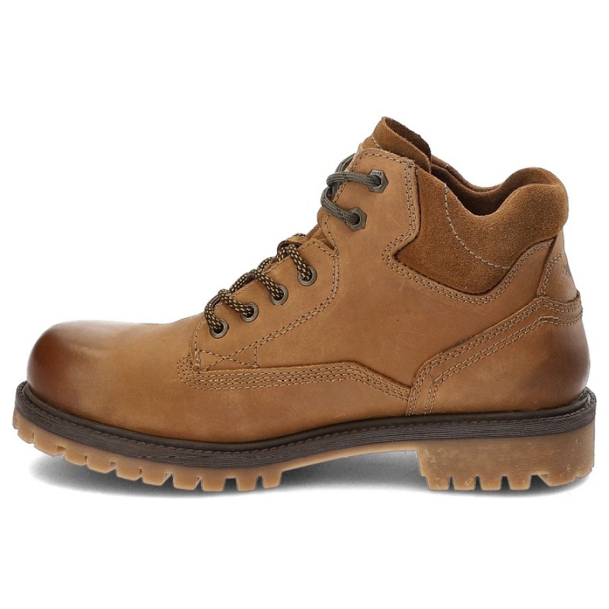 Brązowe Botki Jeep Stylowe Obuwie Męskie