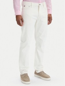 Tommy Hilfiger Jeansy MW0MW42895 Biały Slim Fit