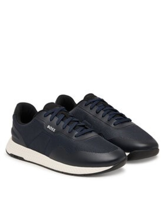 BOSS Sneakersy Titanium 50563962 Granatowy