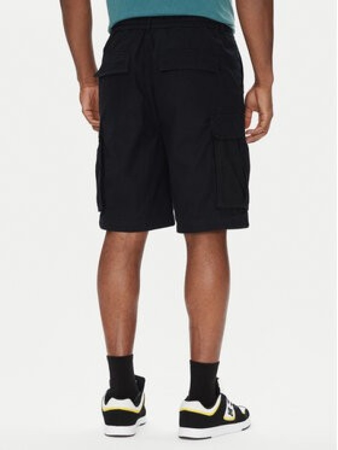 DC Shoes Szorty materiałowe Tundra ADYWS03086 Czarny Regular Fit