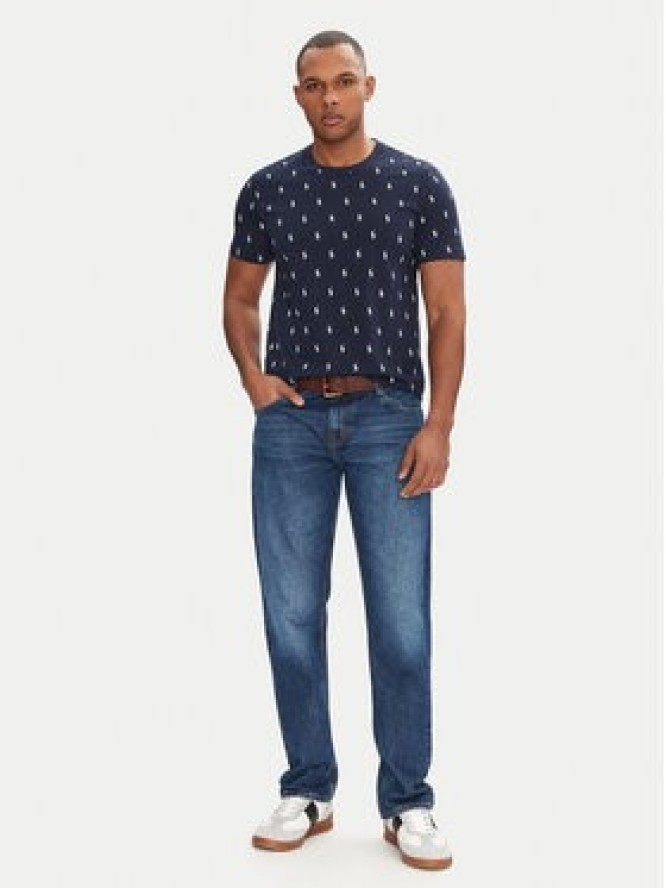 Polo Ralph Lauren T-Shirt 714899612006 Granatowy Regular Fit