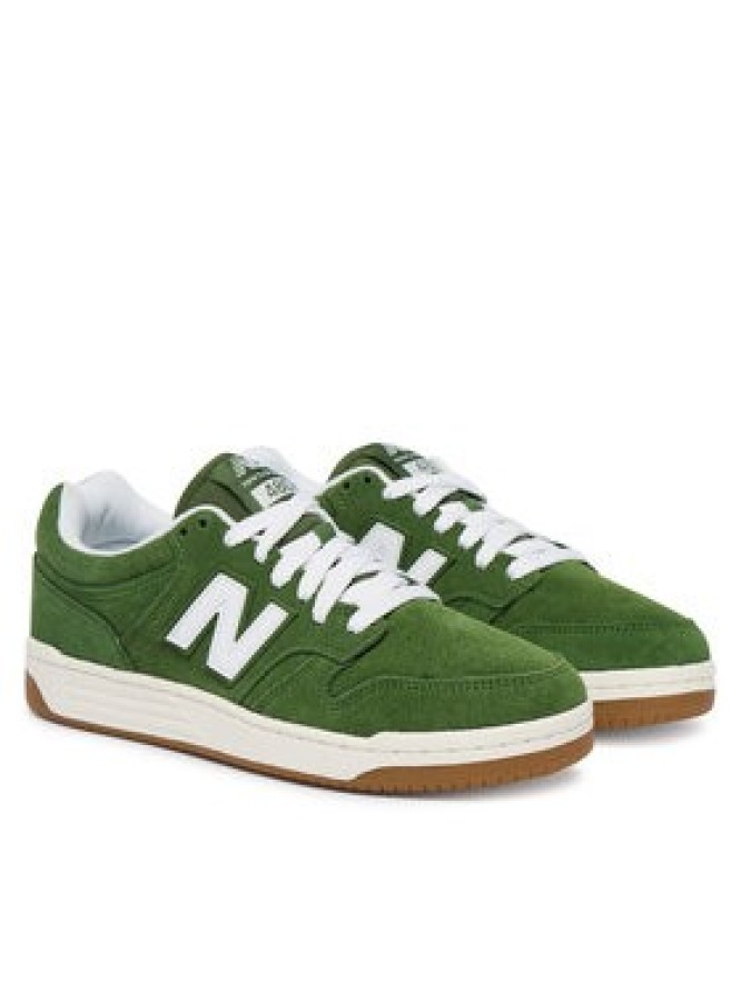 New Balance Sneakersy BB480PTG Zielony