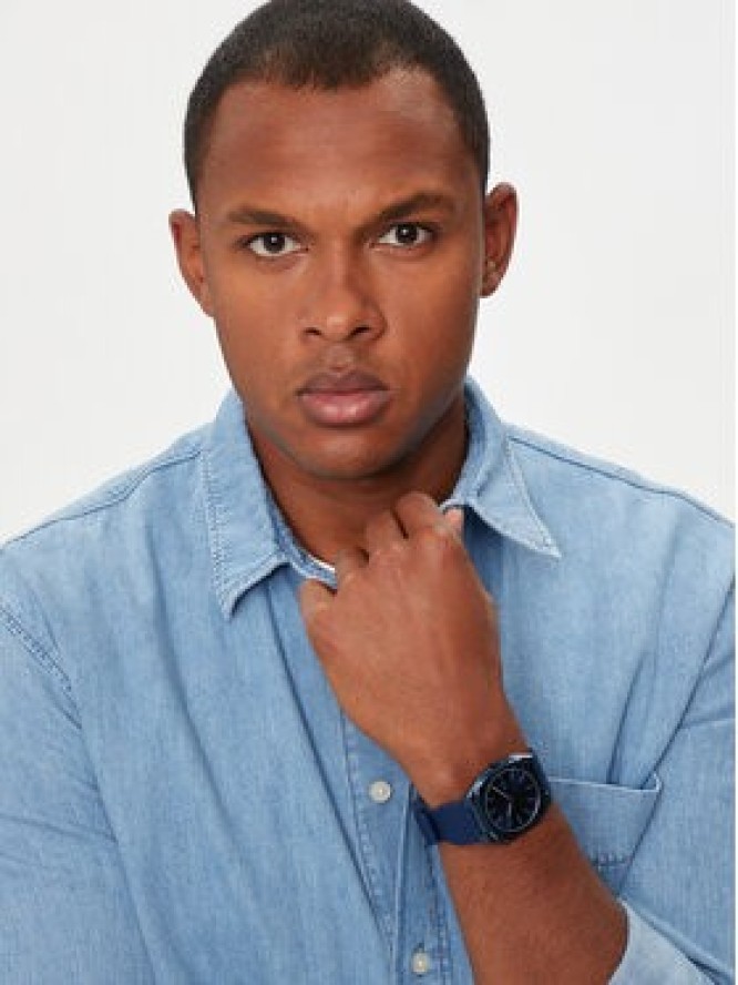 adidas Zegarek City Tech Thin AOFH24001 Granatowy