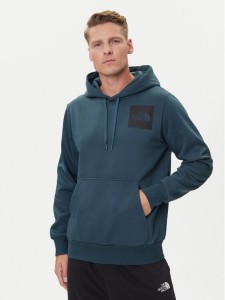 The North Face Bluza Fine NF0A89EU Zielony Regular Fit