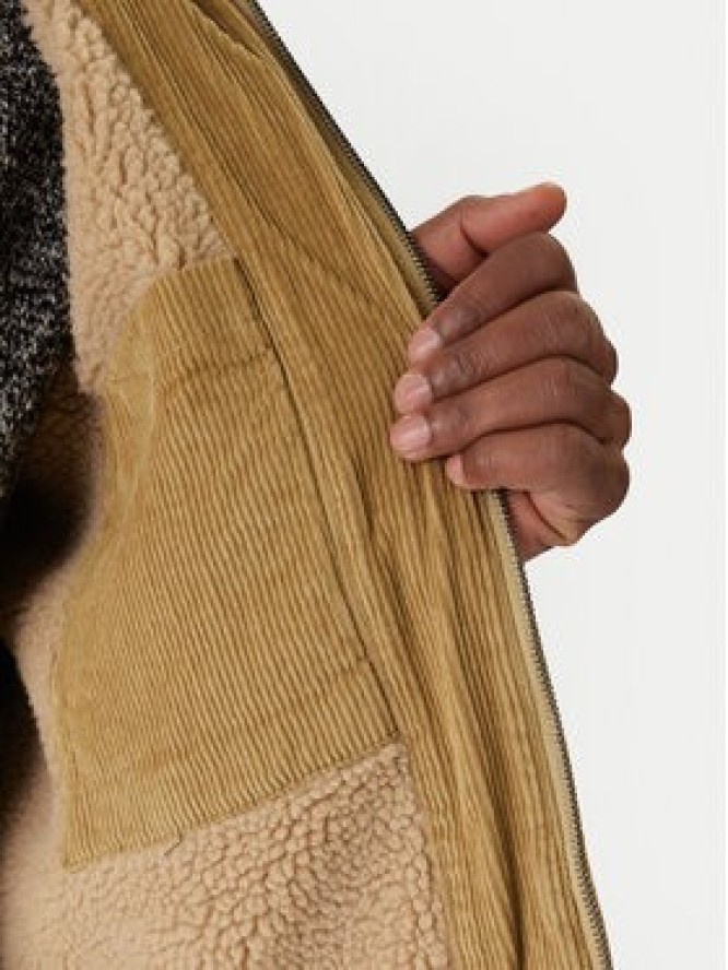 Quiksilver Kurtka przejściowa Dna Sherpa Harrington EQYJK04201 Beżowy Regular Fit