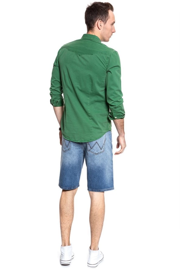 KRÓTKIE SPODENKI WRANGLER DENIM SHORT SLEDGEHAMMER W14CGW15X 112126591