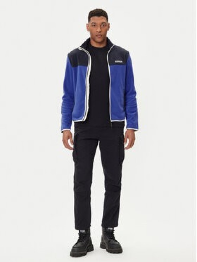 Napapijri Polar T-Dergana NP0A88V1 Niebieski Regular Fit