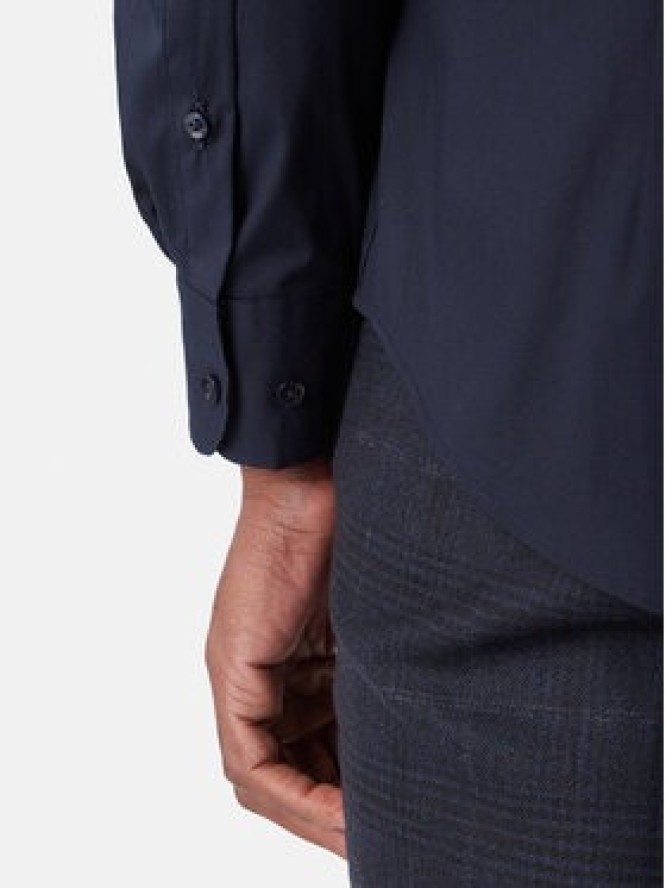 Tommy Hilfiger Koszula MW0MW38347 Granatowy Slim Fit