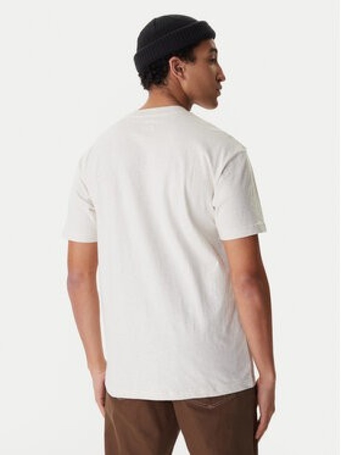 DC Shoes T-Shirt Star Pocket ADYZT05377 Beżowy Regular Fit