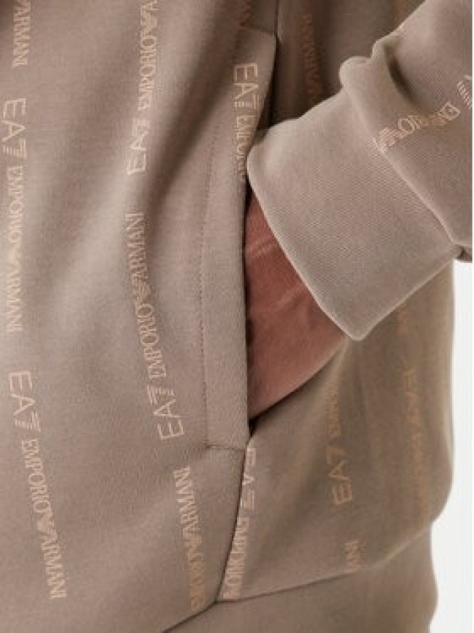EA7 Emporio Armani Bluza 7M001392 AF12660 F1030 Beżowy Regular Fit