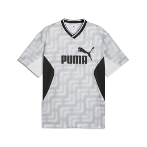 Męska luźna koszulka piłkarska Essentials z blokami kolorów PUMA