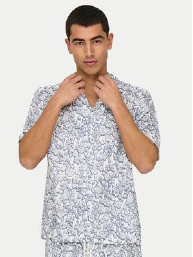 Only & Sons Koszula Dash 22032733 Écru Regular Fit