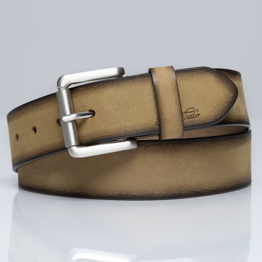 TOM TAILOR PASEK SKÓRZANY SOPO-TT376 561 40mm Ledergürtel RO2689