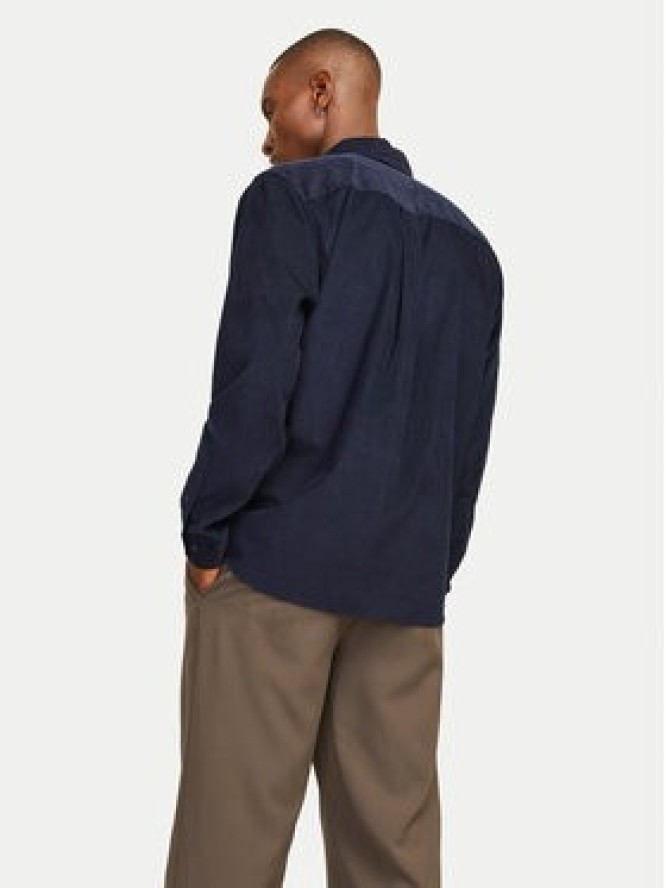 Jack & Jones Koszula Cregent 12260725 Granatowy Comfort Fit