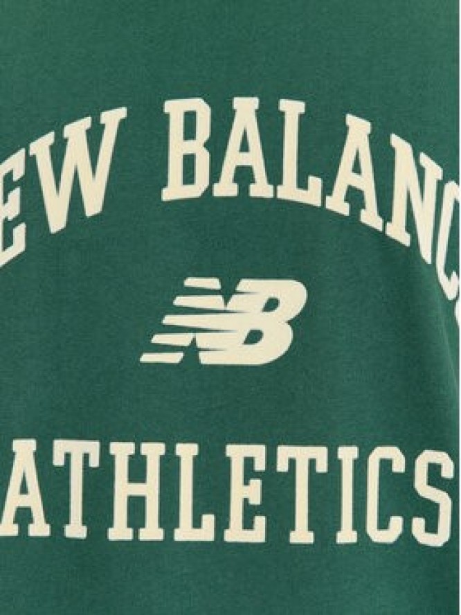 New Balance T-Shirt Athletics Varsity Graphic T-Shirt MT33551 Zielony Regular Fit