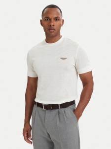 BOSS T-Shirt C-Thompson 180_AM 50565175 Beżowy jasny Regular Fit