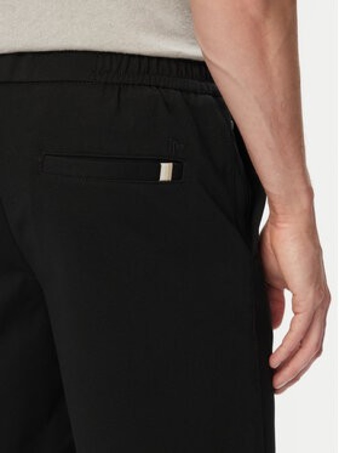 Jack & Jones Szorty materiałowe Ace Neo 12292443 Czarny Regular Fit