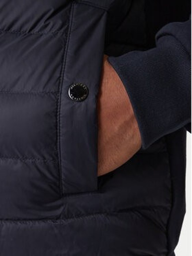 Tommy Hilfiger Kurtka przejściowa Mix Media Ess MW0MW41329 Granatowy Regular Fit