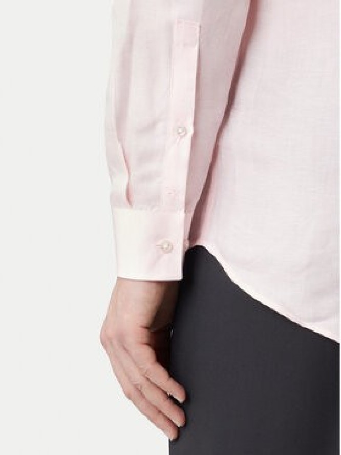 Calvin Klein Koszula LV019EU121 Różowy Regular Fit
