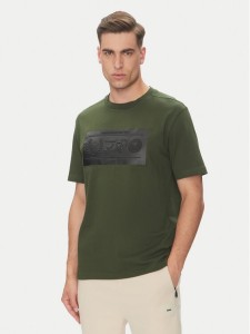 BOSS T-Shirt 50538112 Zielony Regular Fit