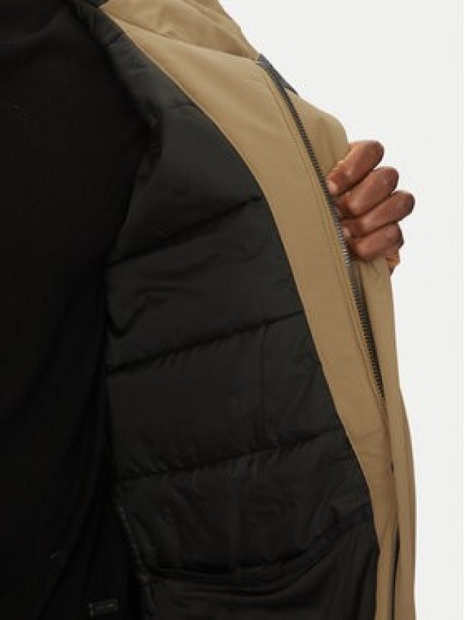 Didriksons Płaszcz zimowy Drew 505778 Beżowy Regular Fit