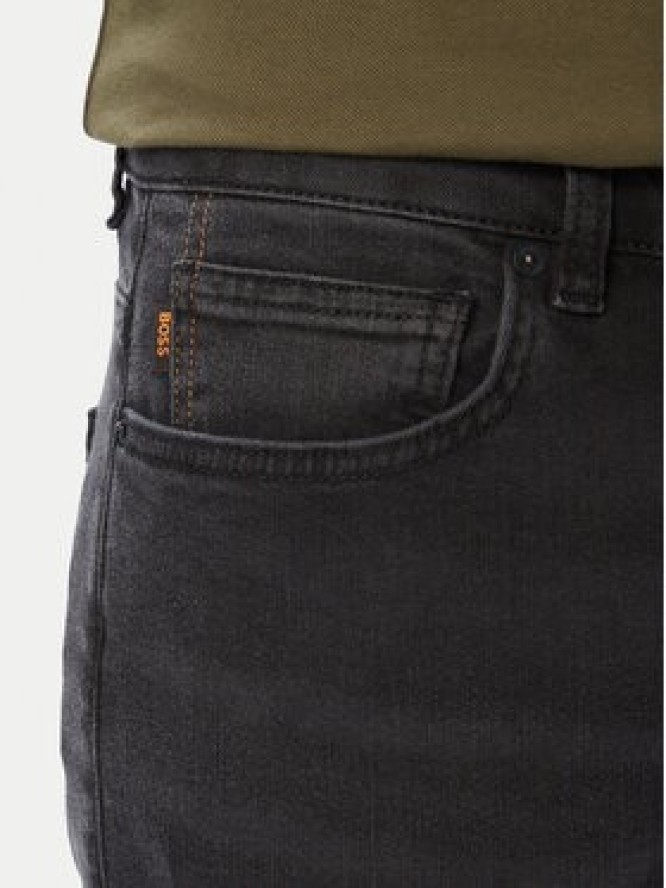 BOSS Jeansy Delaware BC-L-P 50471010 Czarny Slim Fit