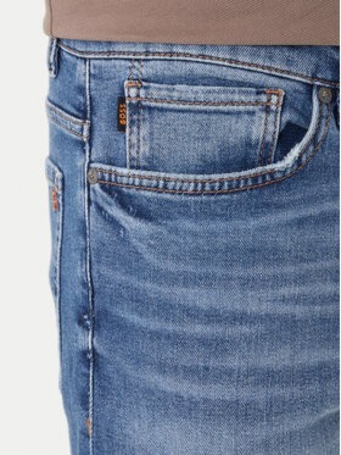 BOSS Jeansy Maine 50555294 Niebieski Regular Fit