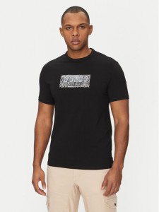 Guess T-Shirt M5GI19 J1314 Czarny Regular Fit