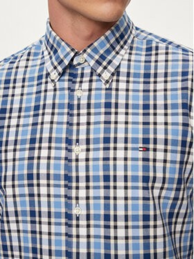 Tommy Hilfiger Koszula MW0MW34651 Niebieski Slim Fit