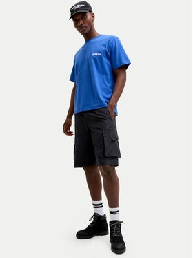 Jack & Jones Szorty materiałowe Cole Ivan 12288611 Czarny Regular Fit