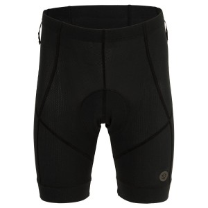 Męskie spodenki kolarskie MTB z wkładką Red 120, oddychające, czarne, XL