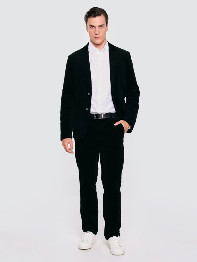 Koszula męska slim bawełniana biała Guberno 101