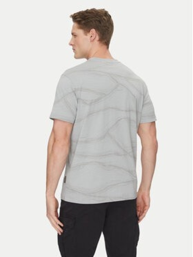 Napapijri T-Shirt B-Cellini NP0A4ILS Szary Regular Fit