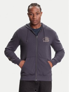 Quiksilver Bluza EQYFT05133-KSH0 Granatowy Regular Fit