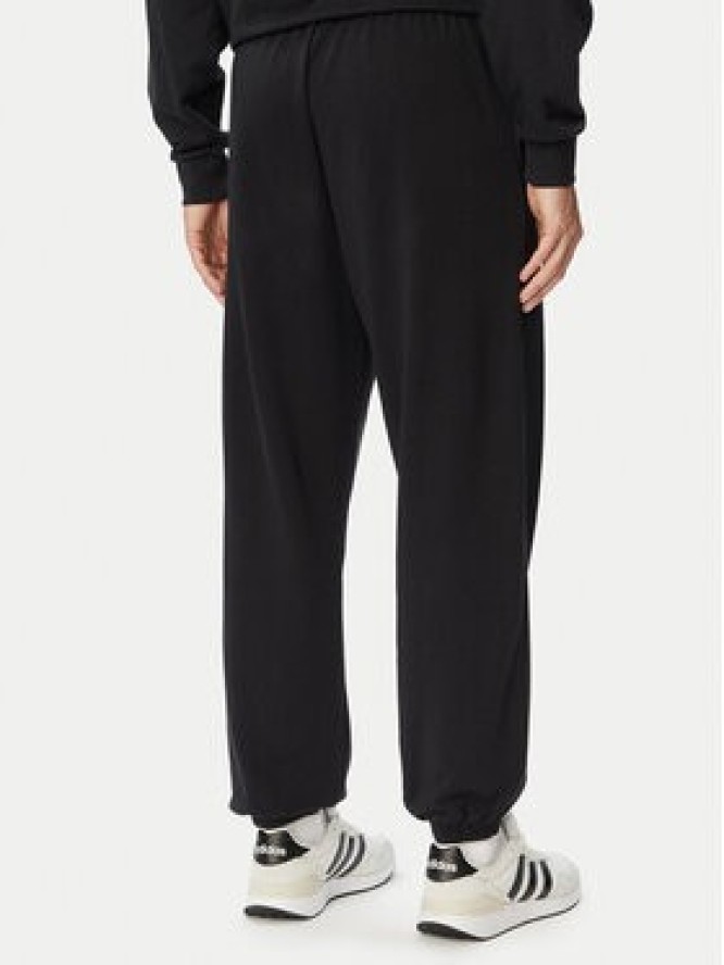 adidas Spodnie dresowe Seasonal Essentials Collegiate French Terry Cuffed KF4264 Czarny Regular Fit