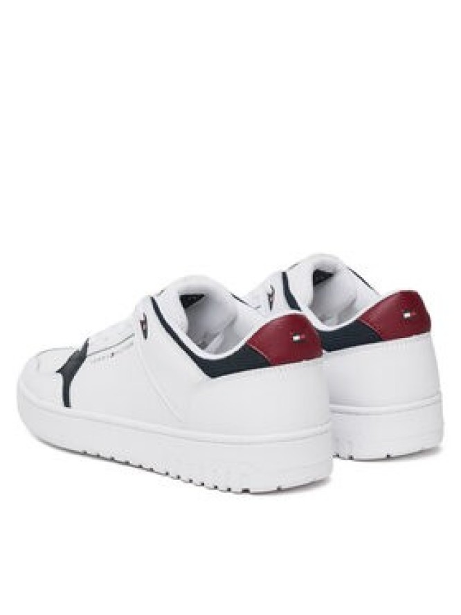 Tommy Hilfiger Sneakersy Th Basket Core Lite Lth Mix FM0FM05518 Biały