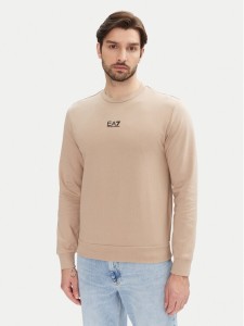 EA7 Emporio Armani Bluza 8NPM30 PJVRZ U6155 Beżowy Regular Fit